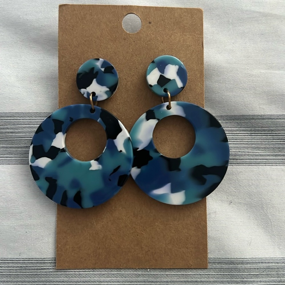 Blue Earrings